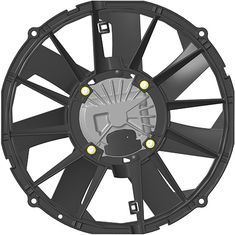 48V Brushless Axial Fans